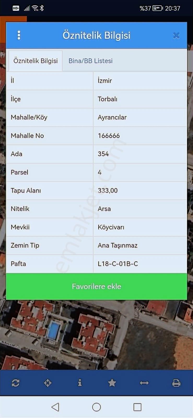 Torbalı Ayrancılar Fevzi Çakmak 333 M2 Konut İmarlı Satılık Arsa - Görsel 9