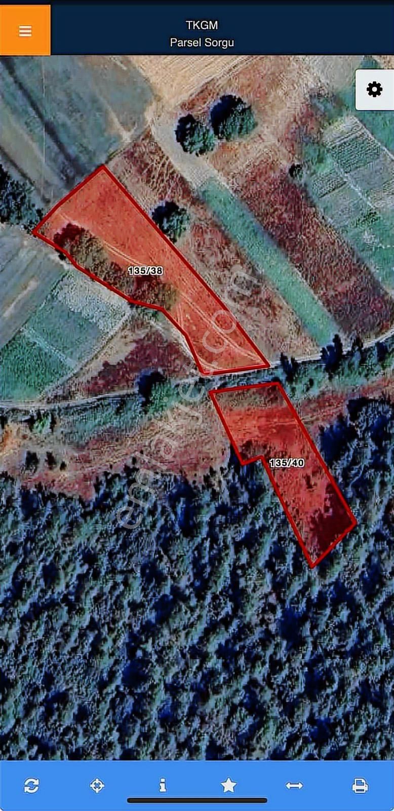 Orhaneli Deliballılar Da Toplam 5.529 M2 Arazi - Görsel 5