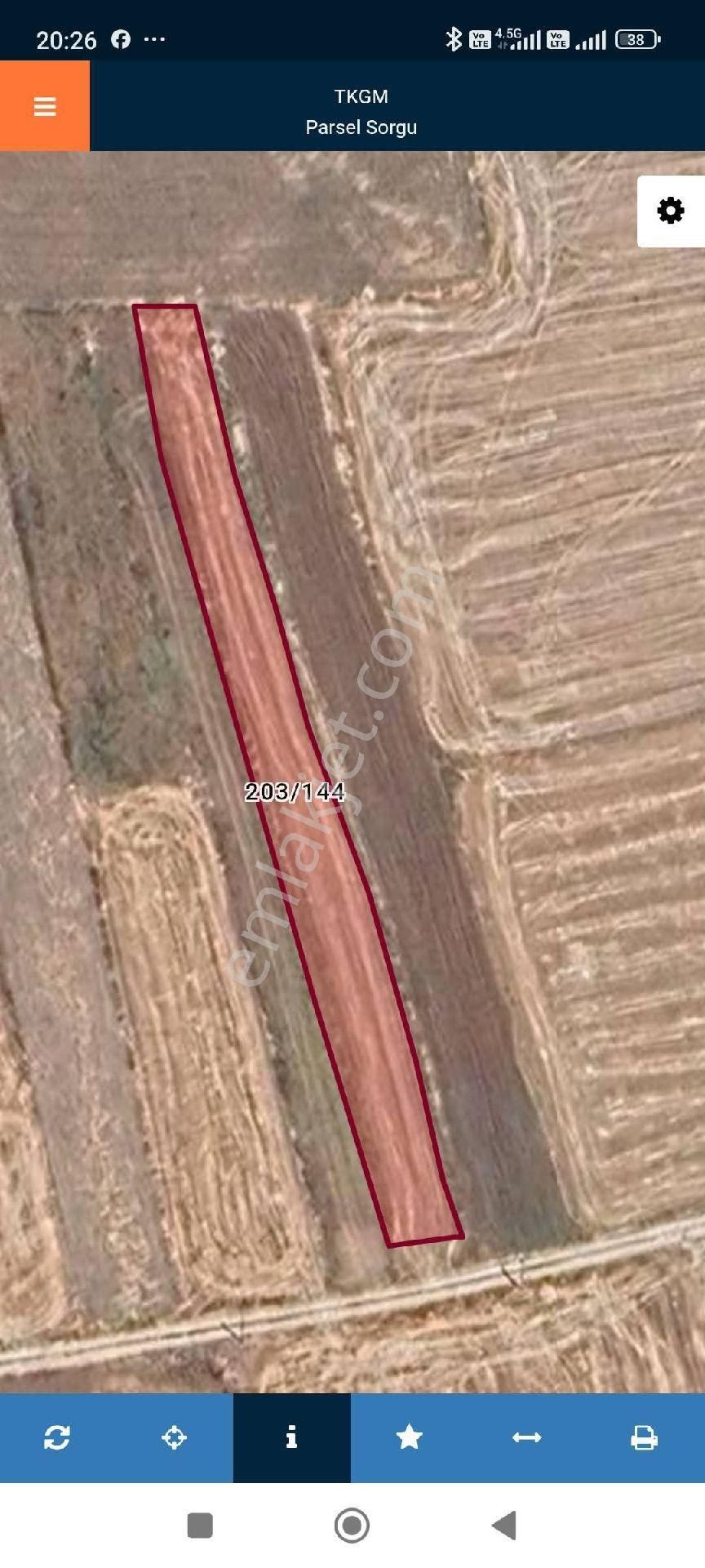 ✅korkuteli✅sımandır Da ✅satılık 1.222m2 Tarla - Görsel 5