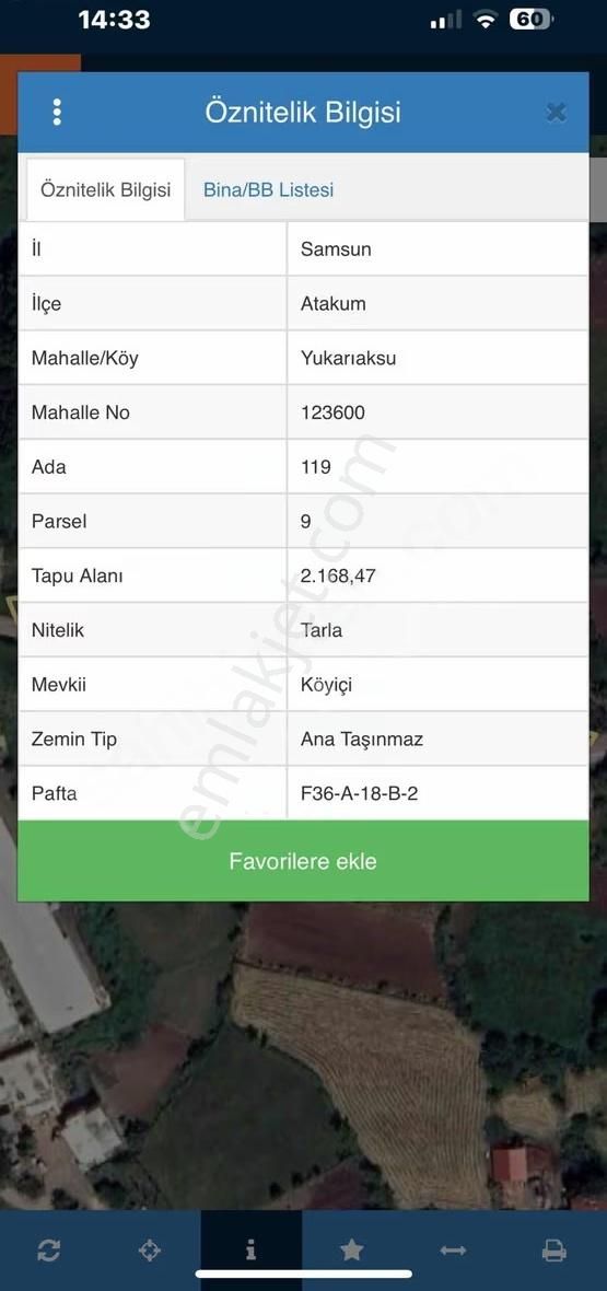 Yatırumlık İçinde Ev Ve Ahır Bulunan Fırsat Tarla - Görsel 2