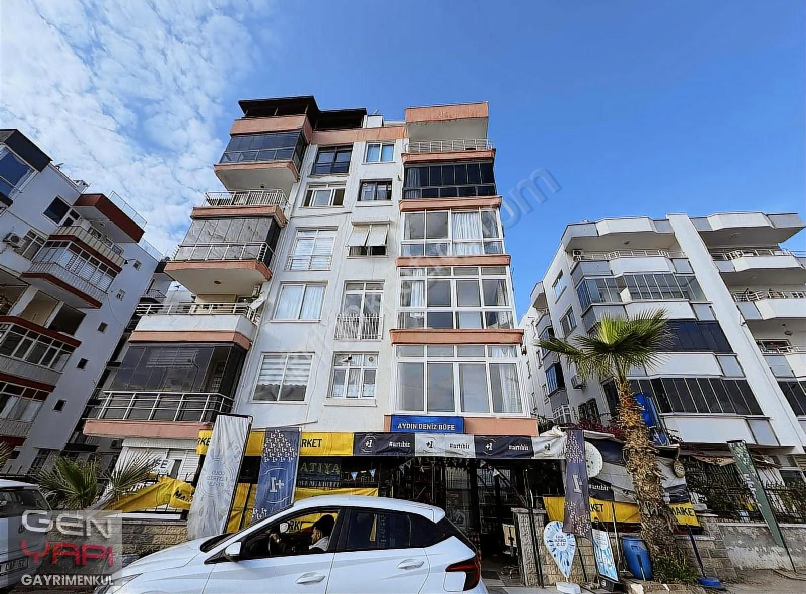 Gen Yapı'dan Mezitli Viranşehir'de Denize Sıfır 2+1 Daire