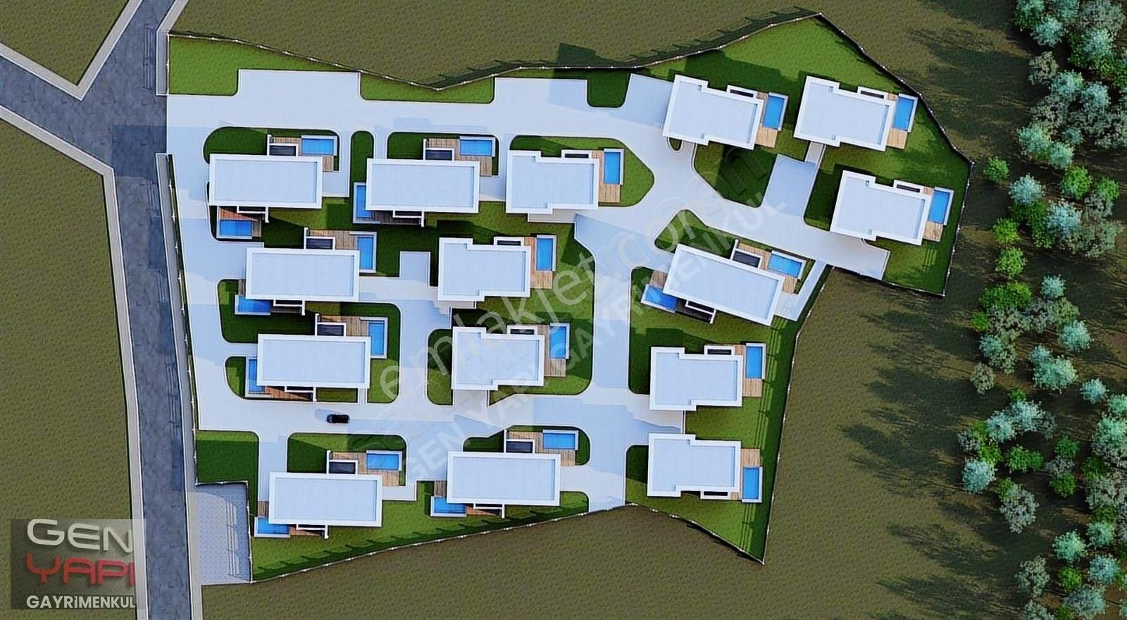 Gen Yapı'dan Ultra Lüks Doğa İle İç İçe Satılık 4+1 Villa - Görsel 13