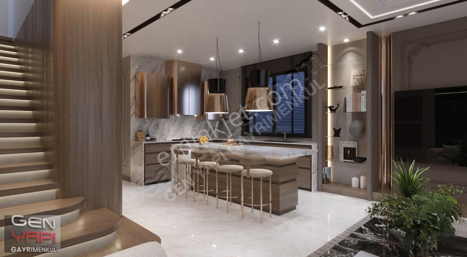 Fore Kazık Temel Sistemli Ultralüks 5+2 Villalar - Görsel 26