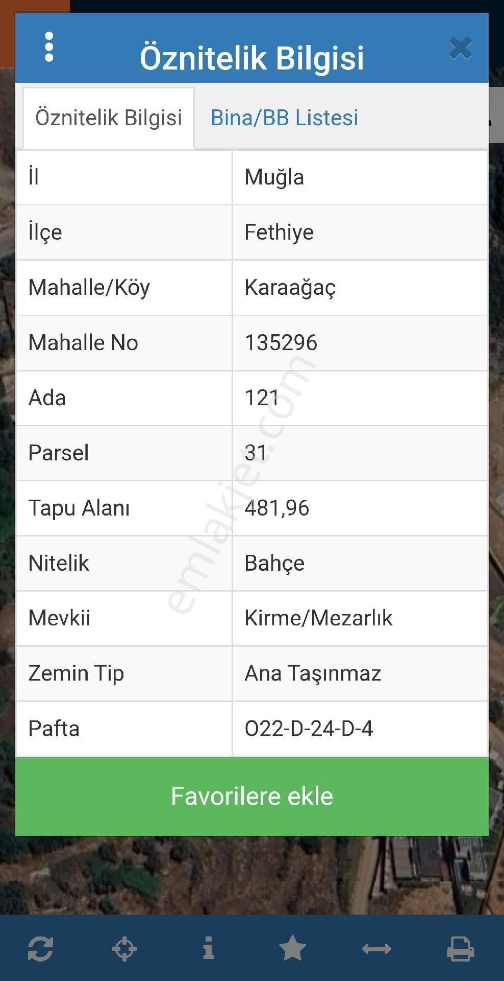 Ölüdeniz Kirme De 2 Villa İmarlı Yatırımlık Fırsat Parsel! - Görsel 4