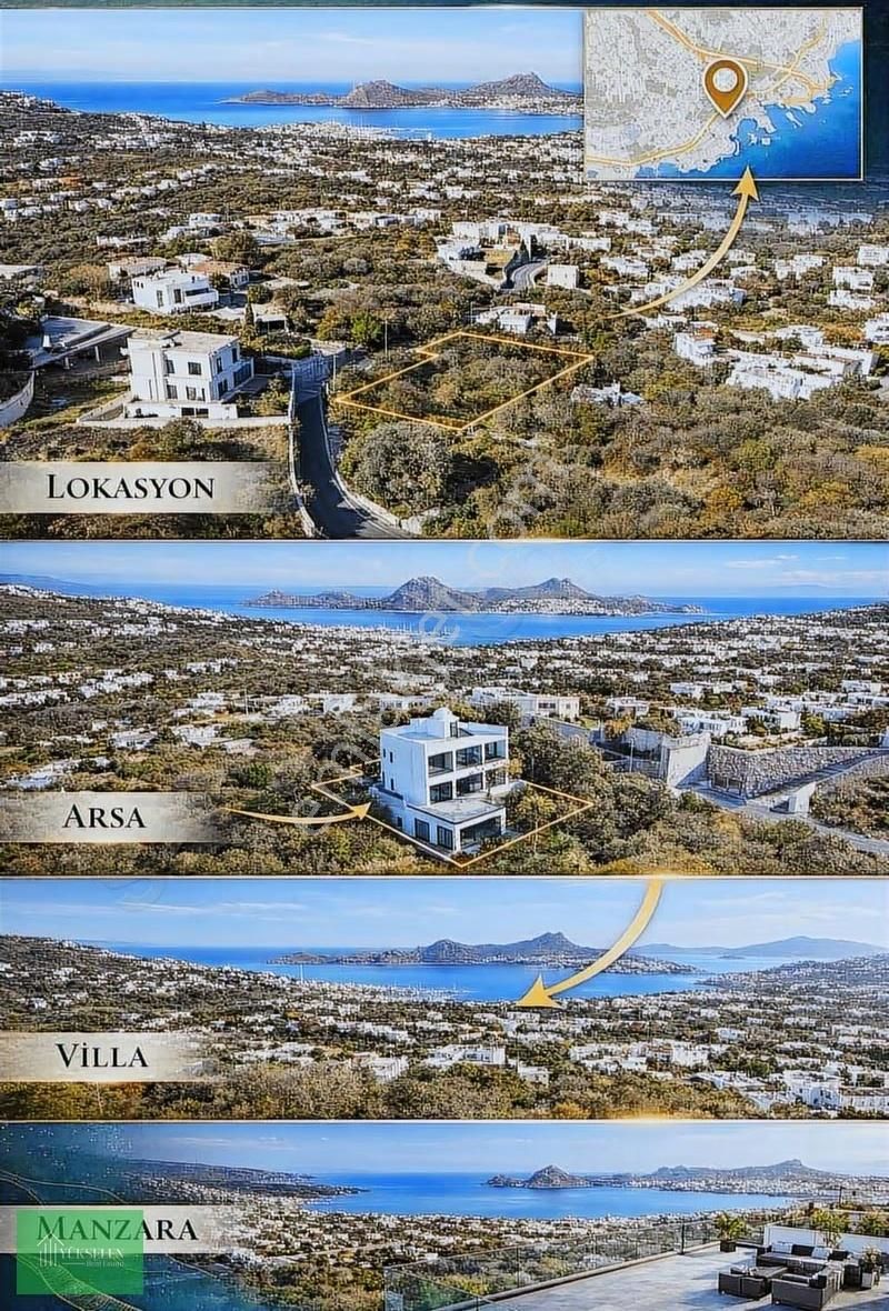 Bodrum Yalıkavakta 1.000 M2 Villa Ve 1.000m2 Arsa Ayrı Tapulu - Görsel 12