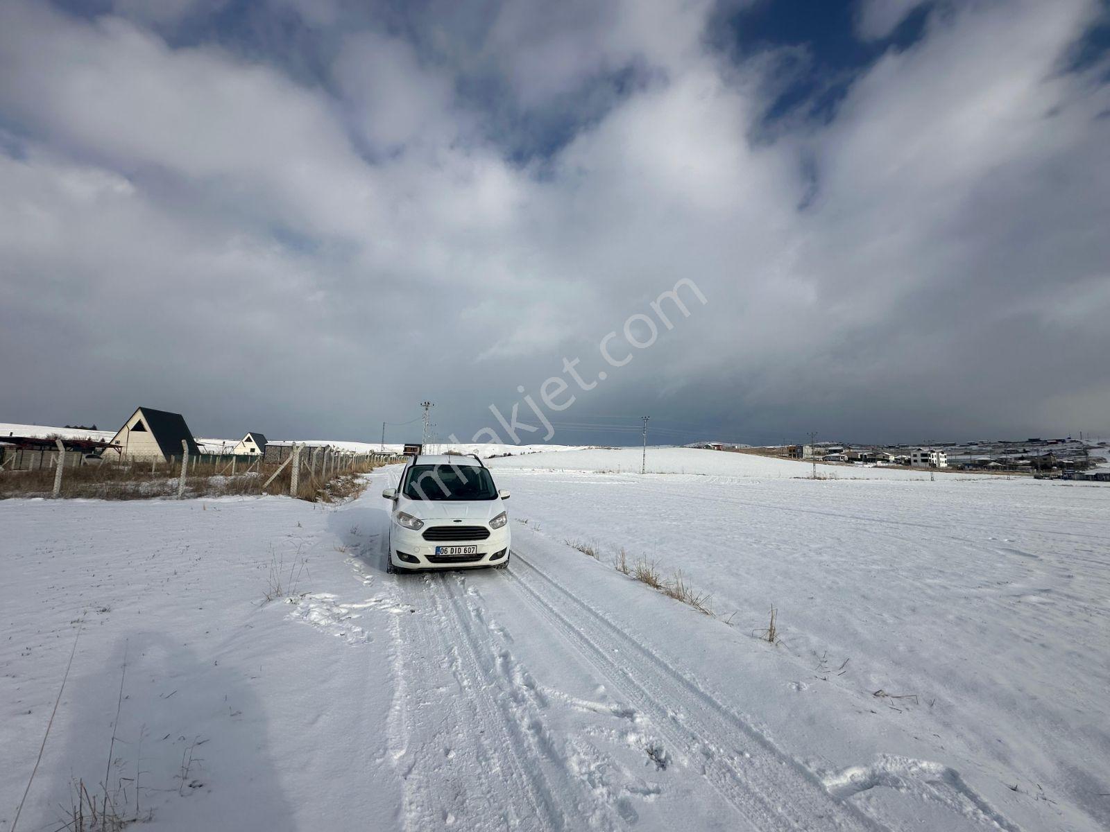 Akyurt Yıldırım Mah 6,500m2 Tek Tapu Kadastro Yolu Olan Tarla - Görsel 12