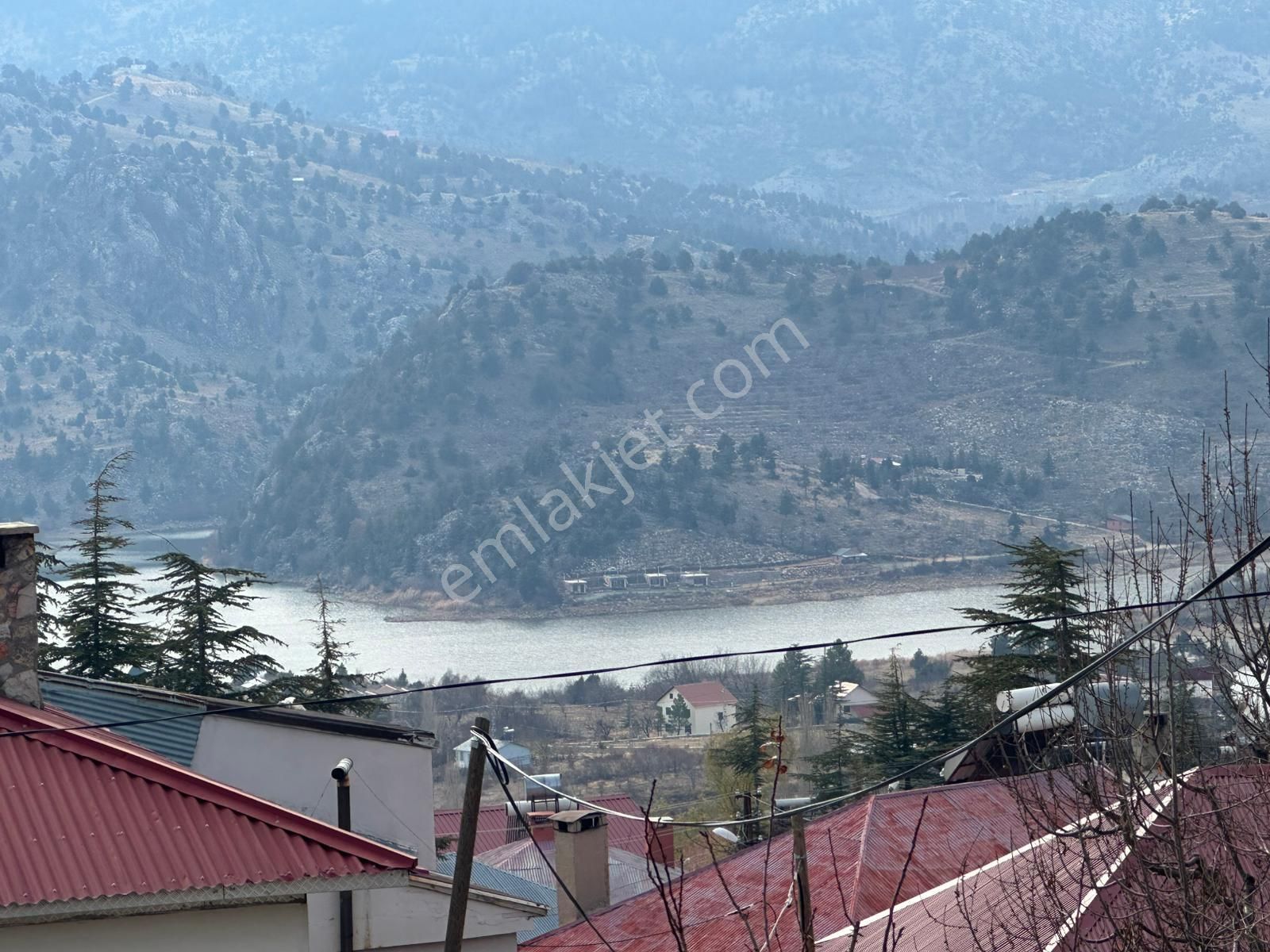 Mersin Toroslar Arslanköyde Göl Manzaralı Satılık Tarihi Taş Ev - Görsel 2