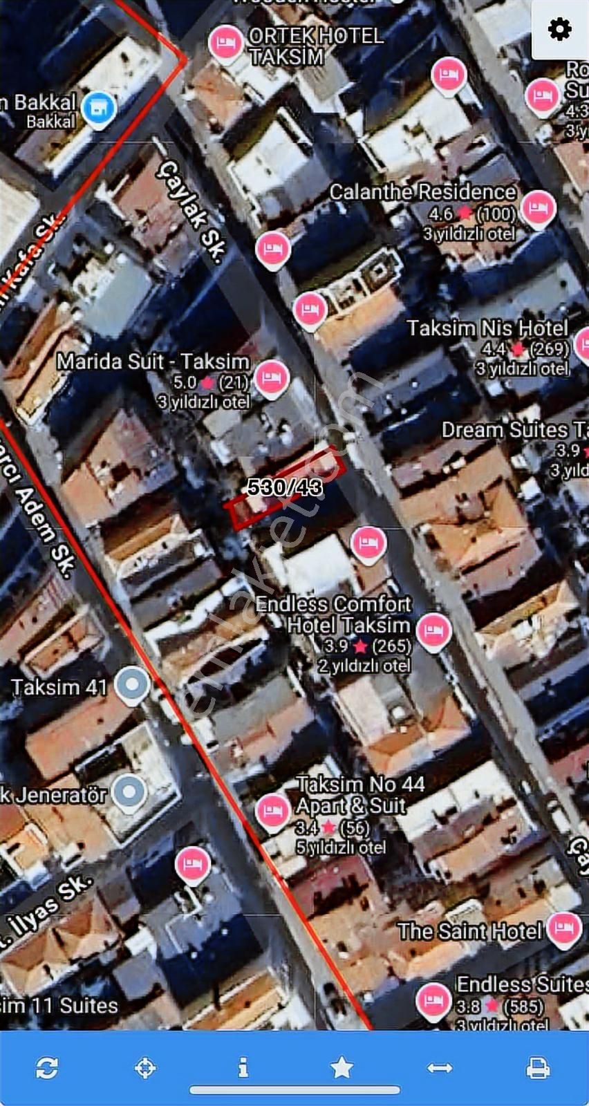 Sinan Emlaktan Taksim Göbeğinde Arsa - Görsel 3