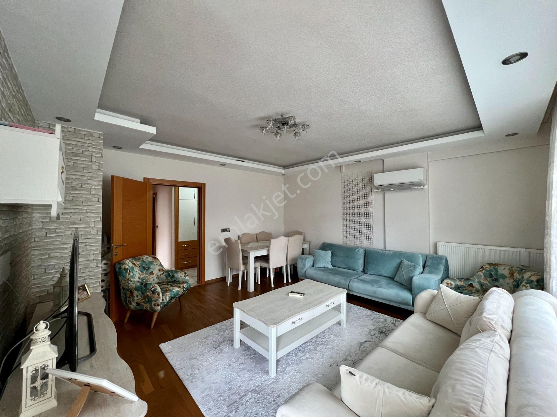 Havuzlu Sitede Geniş 2+1, Eşyalı, Ayrı Mutfaklı, Giyinme Odalı - Görsel 7