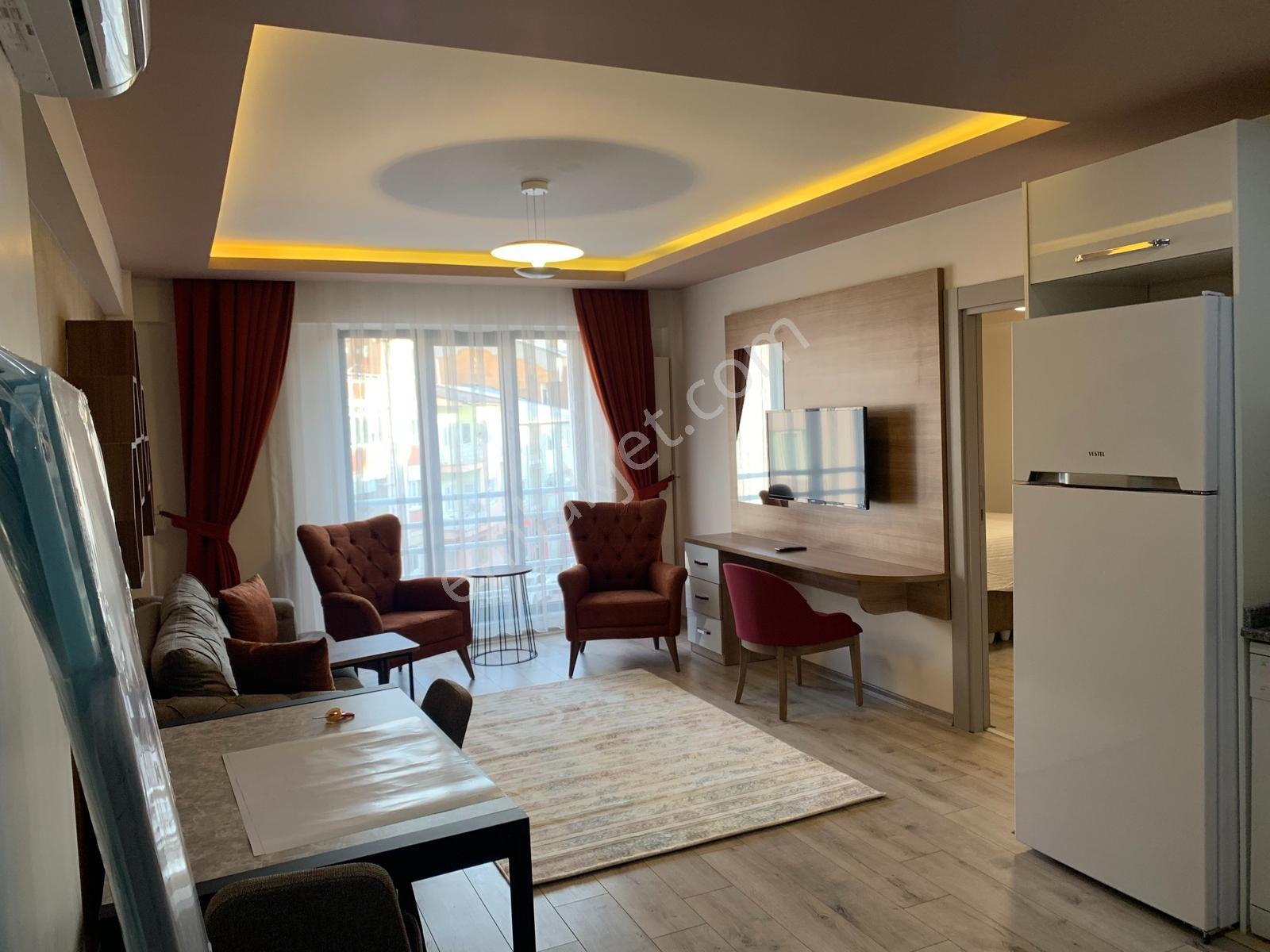 Hedef Emlak'tan Çarşı'da Kiralık Eşyalı Lüx 1+1 Fatura Dahil - Görsel 11
