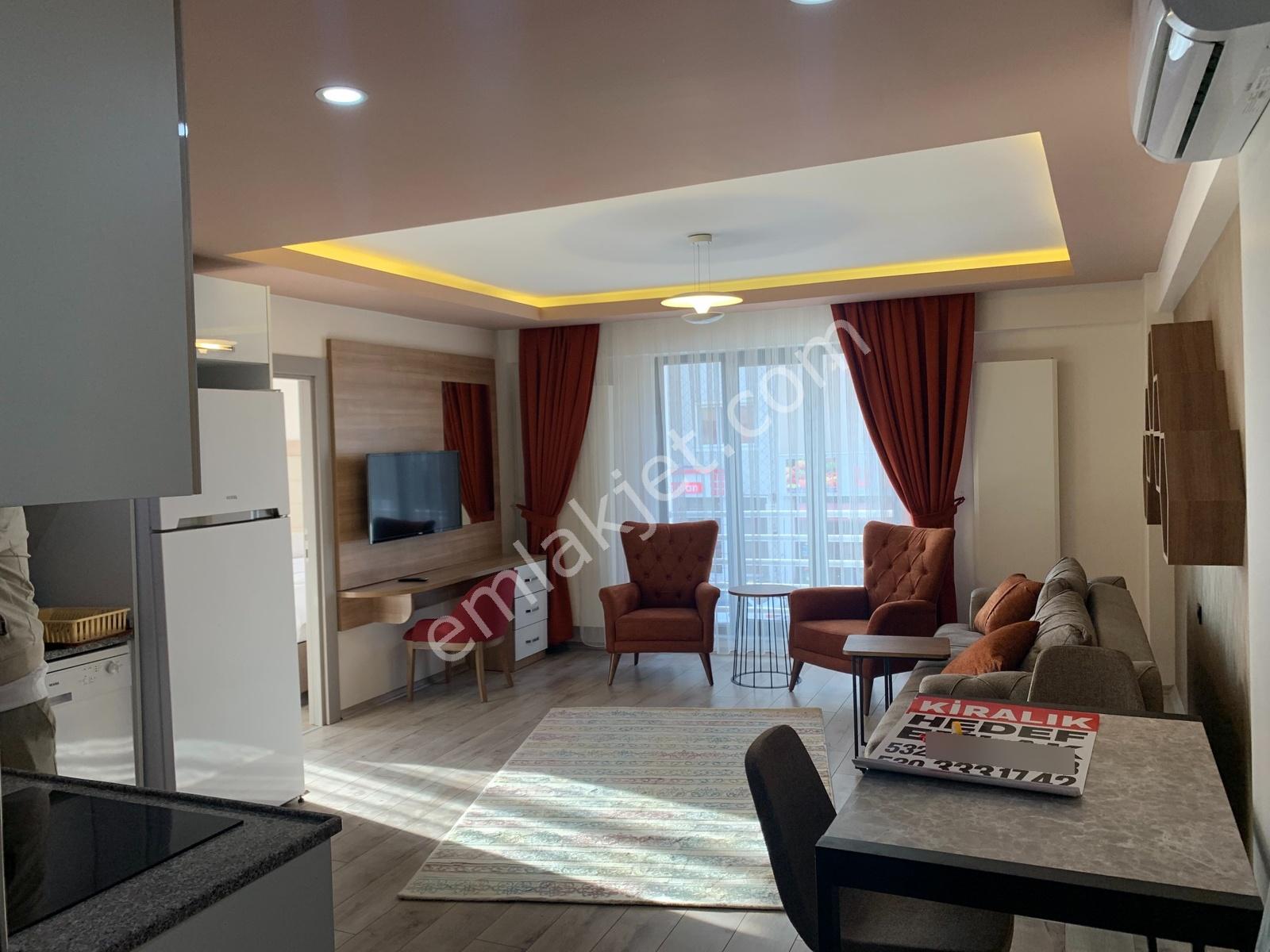 Hedef Emlak'tan Çarşı'da Kiralık Eşyalı Lüx 1+1 Fatura Dahil - Görsel 18