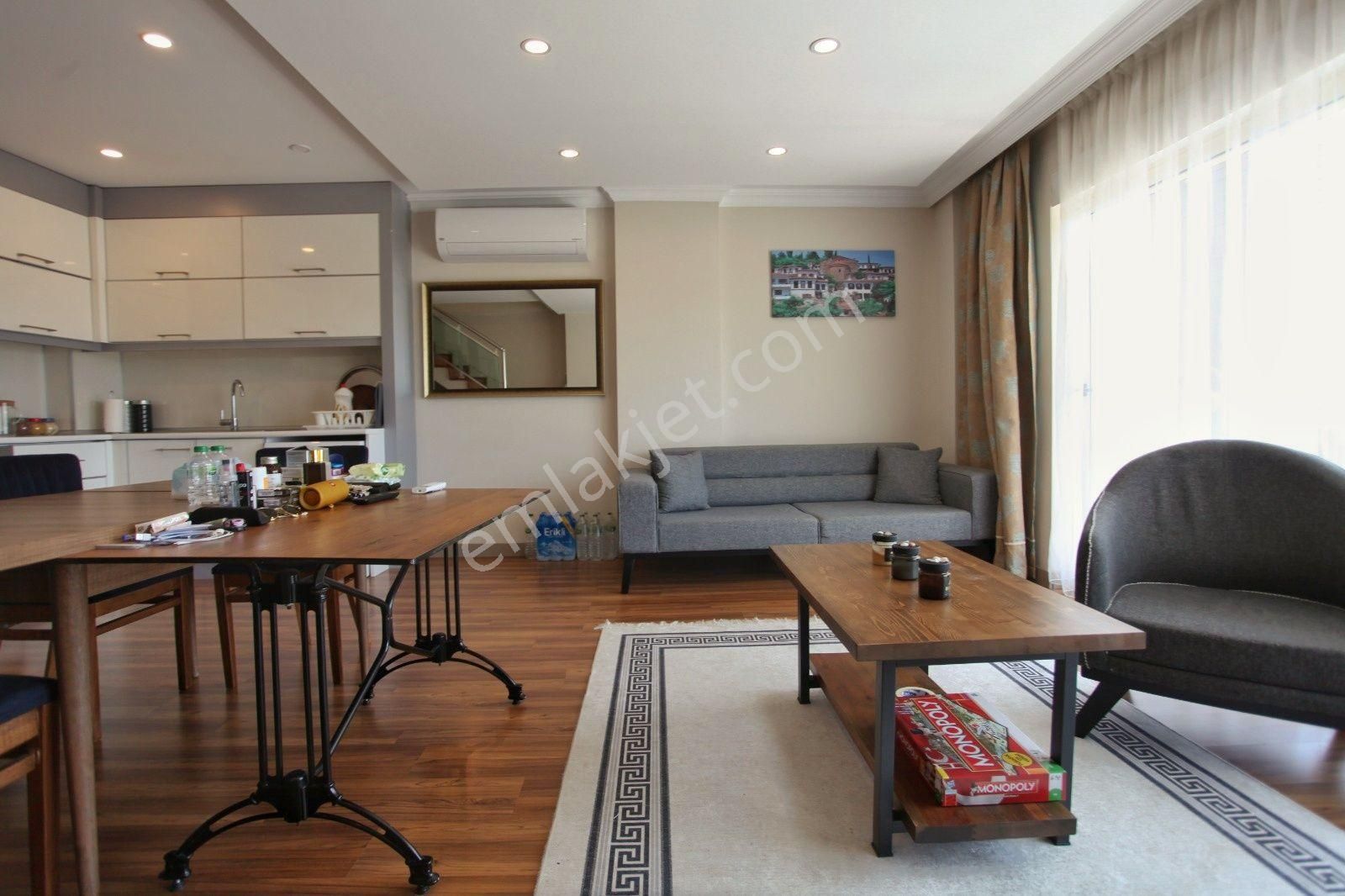 Önder Sağlam Dan Lara Güzeloba Da Mobilyalı Kiralık 3+1 Dubleks - Görsel 9