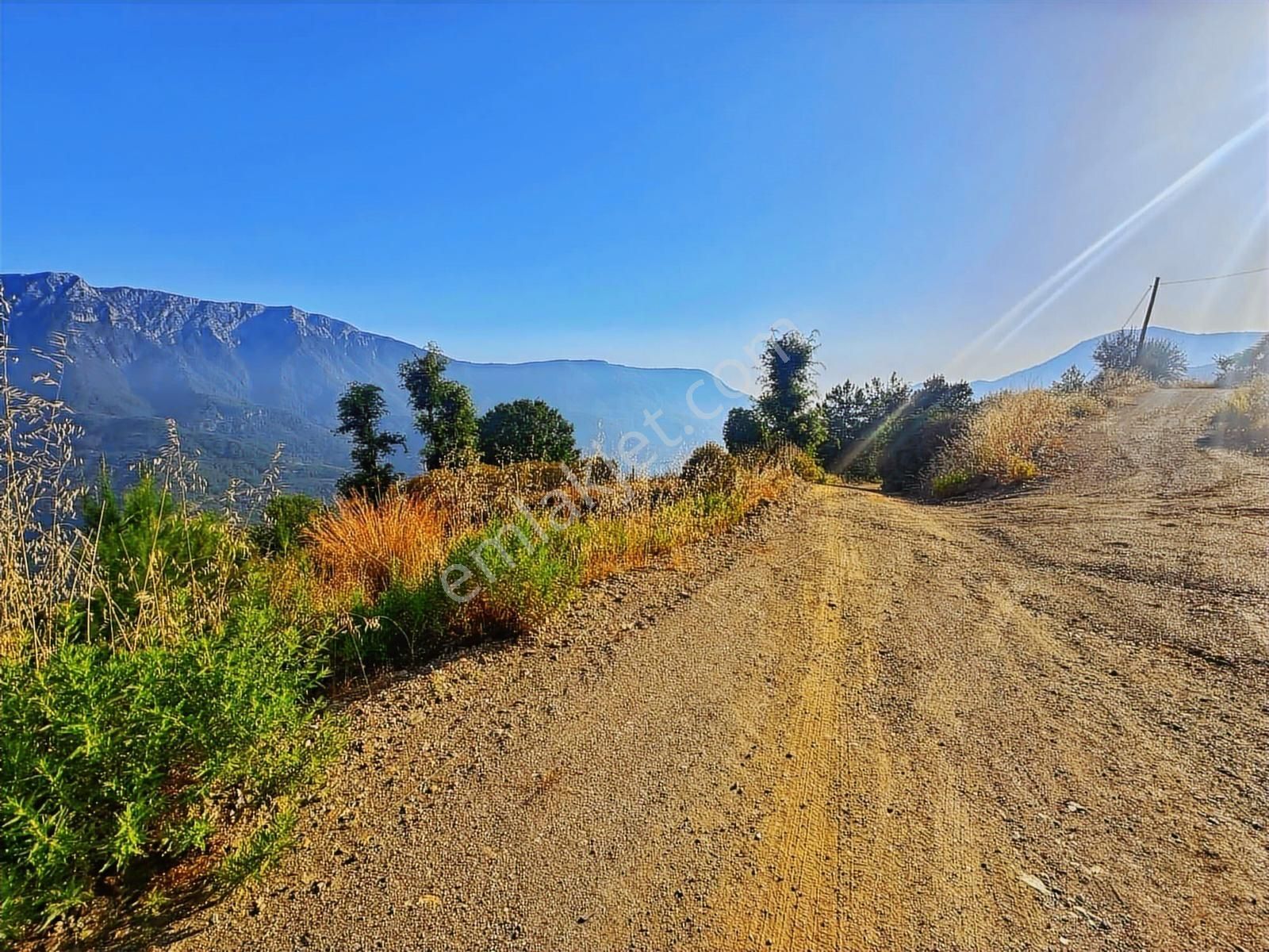 Alanya Üzümlü De Deniz, Baraj Manzaralı 1300 M2 Fırsat Tarla - Görsel 13