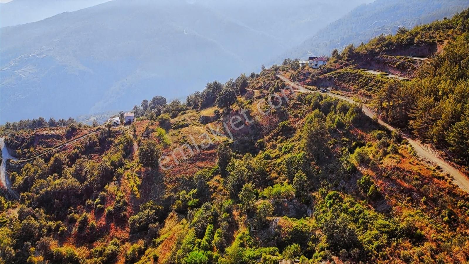 Alanya Üzümlü De Deniz, Baraj Manzaralı 1300 M2 Fırsat Tarla - Görsel 18