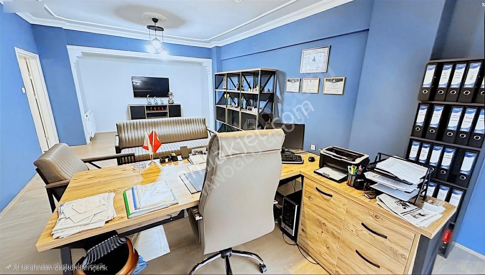 Msyapı Emlaktan Merkezde Ofis Kullanımına Uygun Satılık 3+0 - Görsel 5