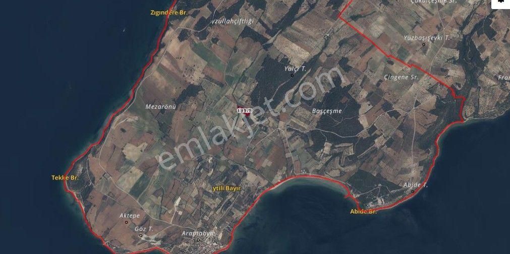 Çanakkale Eceabat Seddülbahir'de 9472 M2 Satılık Tarla - Görsel 3