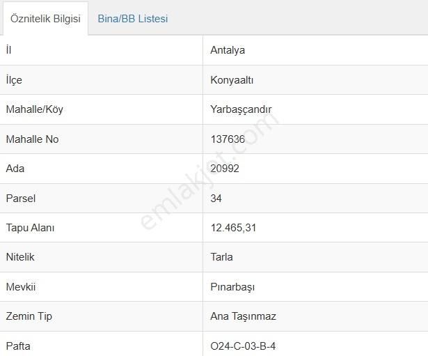 Satılık Yarbaşçandır'da Fırsat Tarla 12.465,31 M2 - Görsel 3