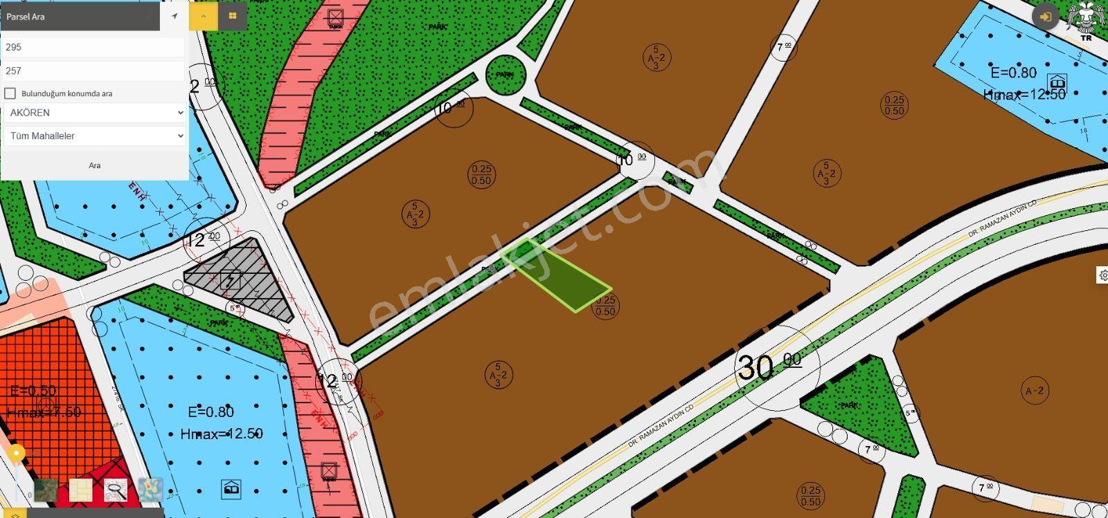 Akören Tülce De 542 M2 Müstakil Tapulu Konut İmarlı Arsa - Görsel 3