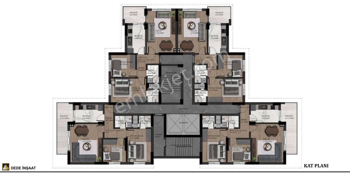 Trabzon Arsin'de Satılık 2+1 Daire (%50 Peşin + 12 Taksit) - Görsel 10