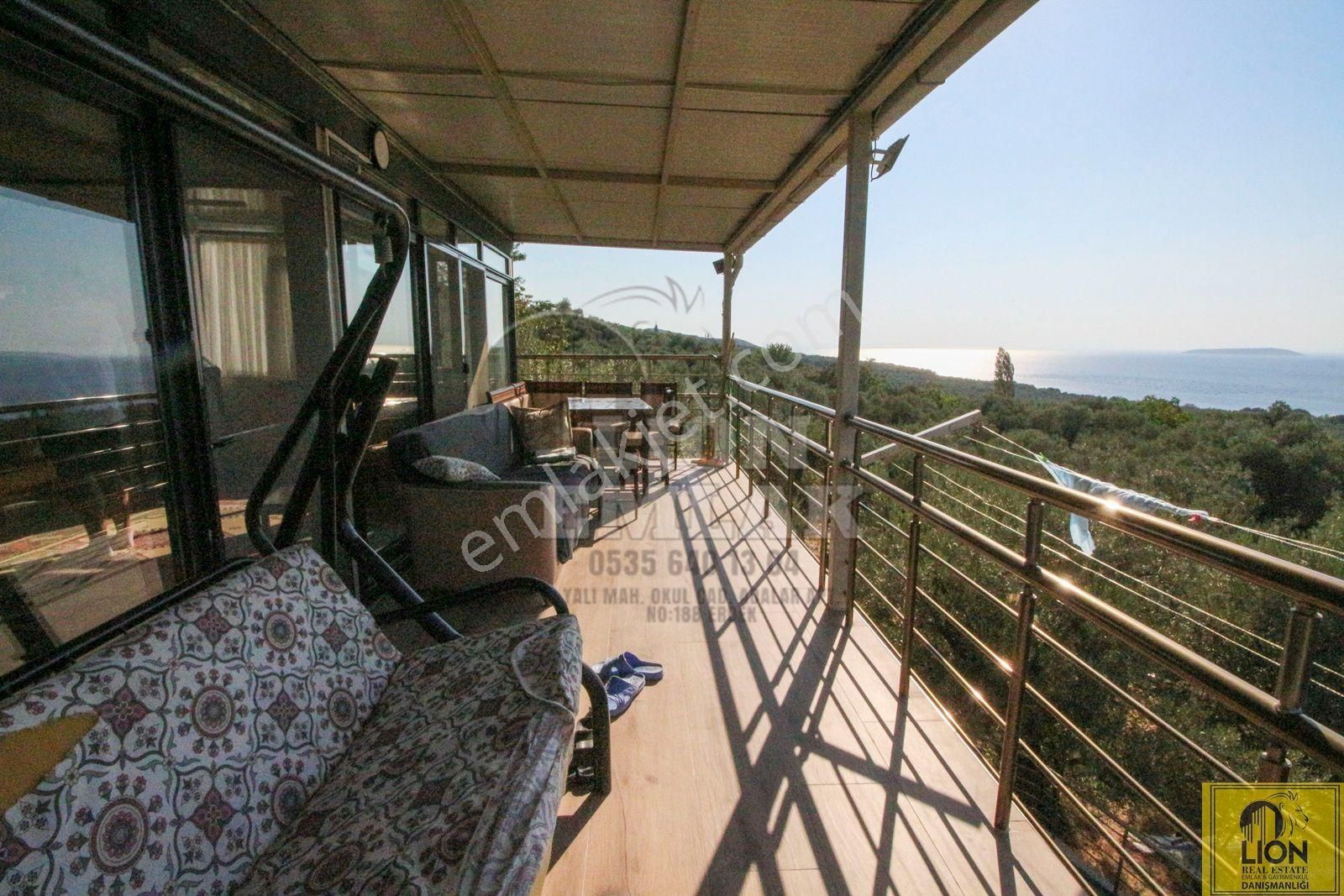 🟨⬛lıon Emlak'tan Bandırma Edincik'te Doğa Ve Deniz'le İçiçe Şahane Tasarımlı Satılık Müstakil Ev⬛🟨 - Görsel 35