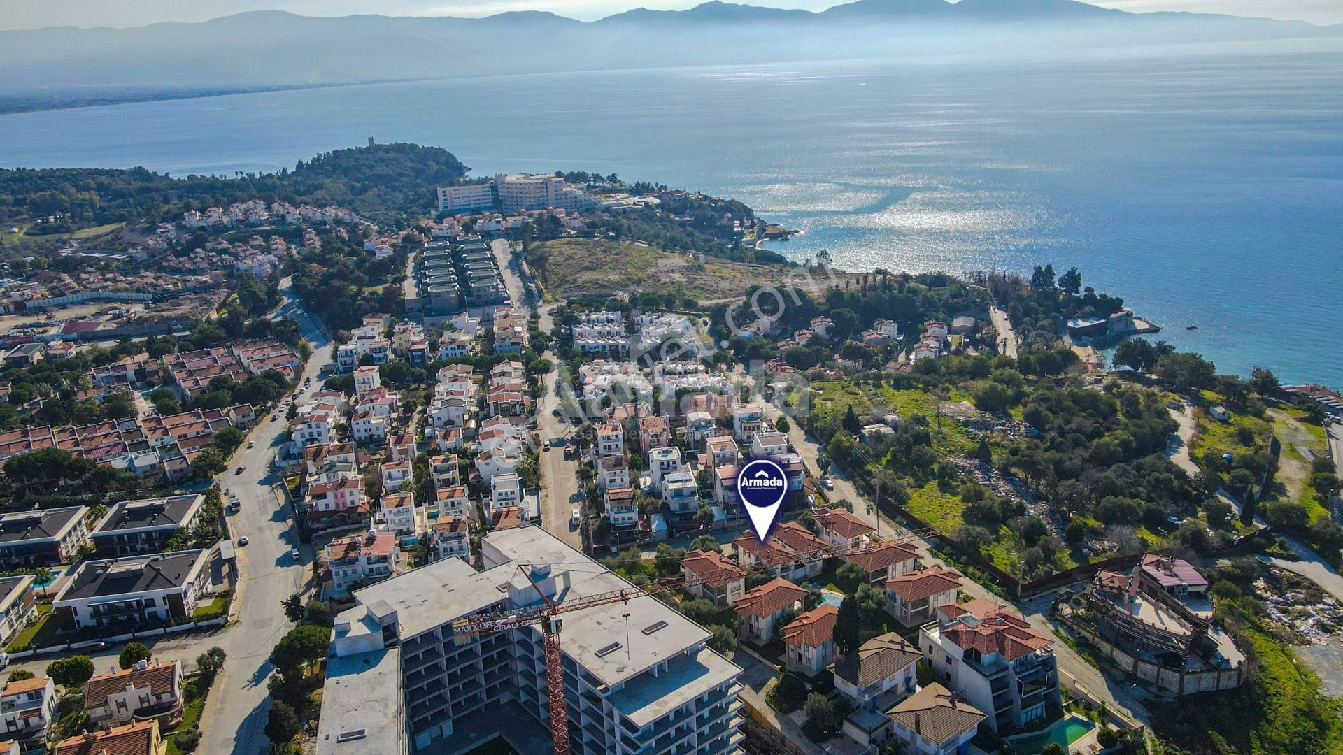 Kuşadası Kadınlar Denizi'nde Panoramik Manzaralı Müstakil 3+1 - Görsel 5