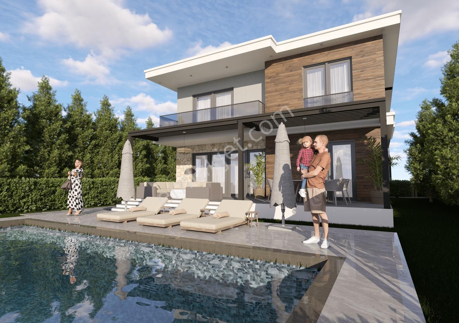 Goldhouse Dan Satılık Yeşilüzümlü De 4+1 Sıfır Fırsat Villa