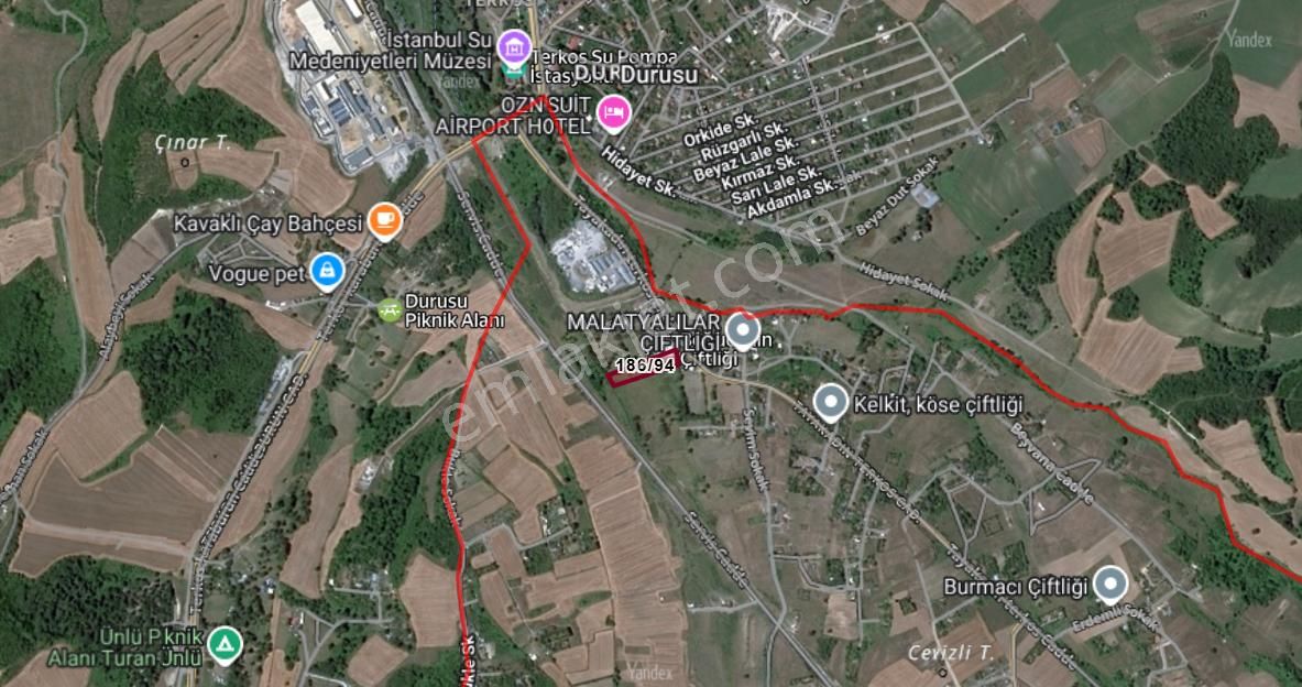 F.akboga Arnavutköy Tayakadın'da Satılık 177 M2 Arsa - Görsel 7