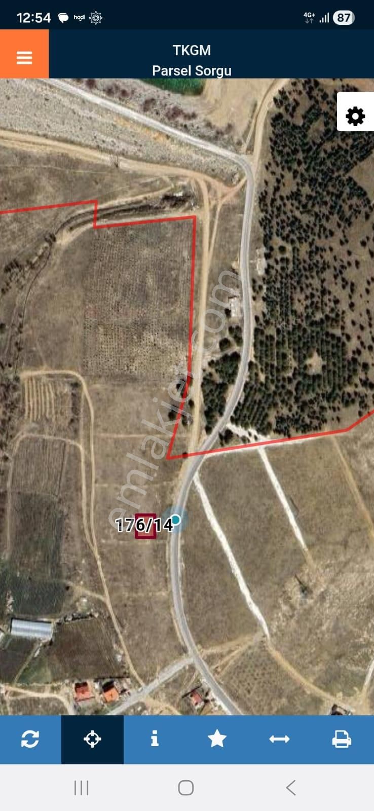 Cm Emlaktan, Gümüşler Eski Mah. Baraj Yolu Üzeri, Ana Yola 2. Parsel 409 M2 Satılık Arsa - Görsel 8