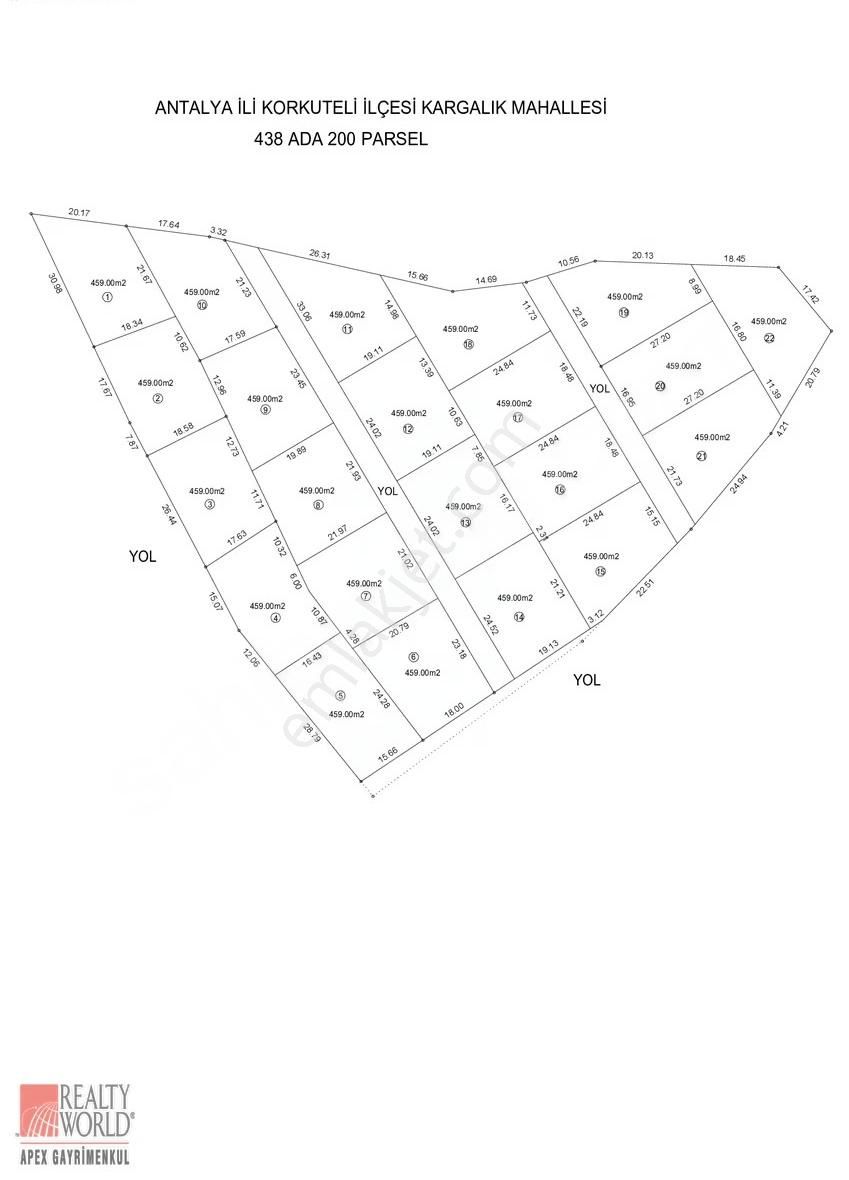 Korkuteli'nin Kalbinde Satılık Hisseli Tarla - Görsel 2