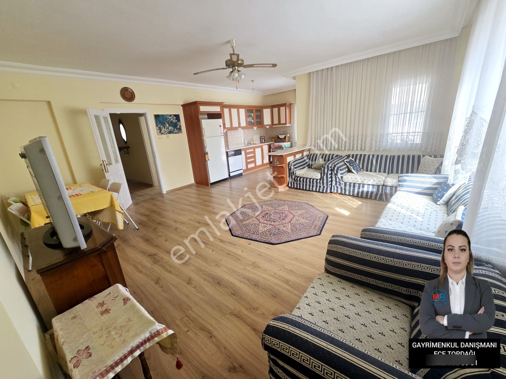 Didim'de Satılık 3+1 Denize Yakın Eşyalı Ön Cephe Daire - Görsel 5
