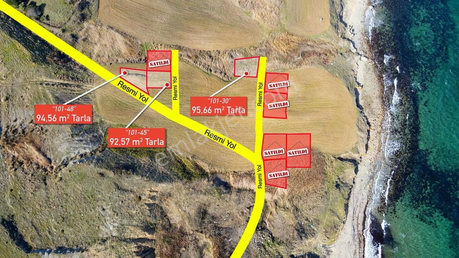 Emsalsiz Fiyat! Denize Sadece 50 Metre !! 94 M² Müstakil Tapulu - Görsel 4