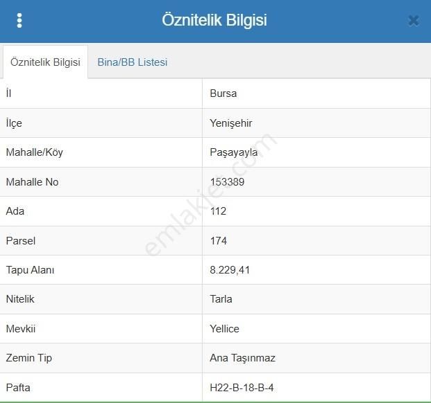 Tapulu Müstakil 8229 M2 Satılık Arsa - Görsel 2