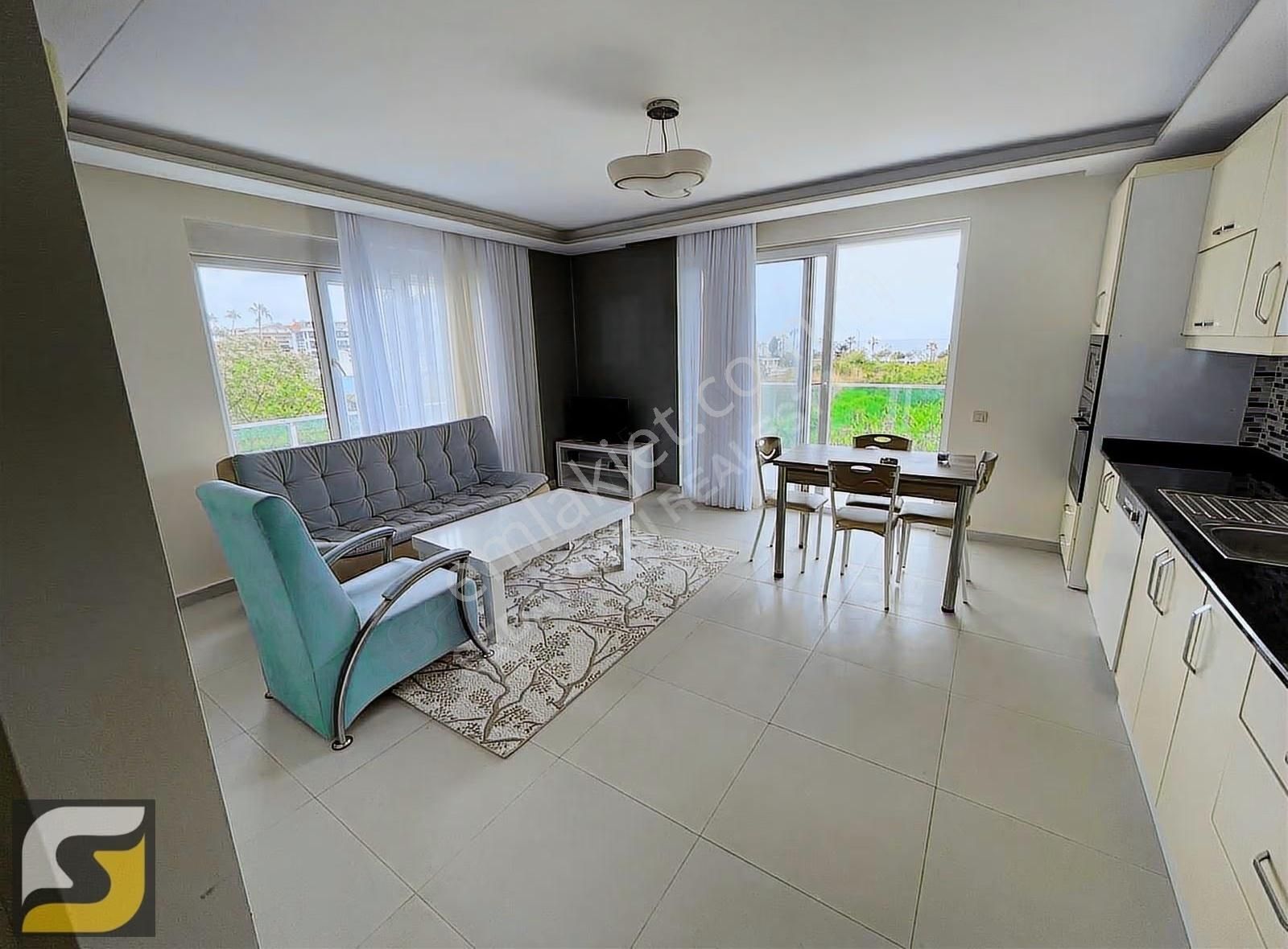 Alanya Kestelde Kiralık 1+1 Eşyalı Deniz Manzaralı Daire - Görsel 18