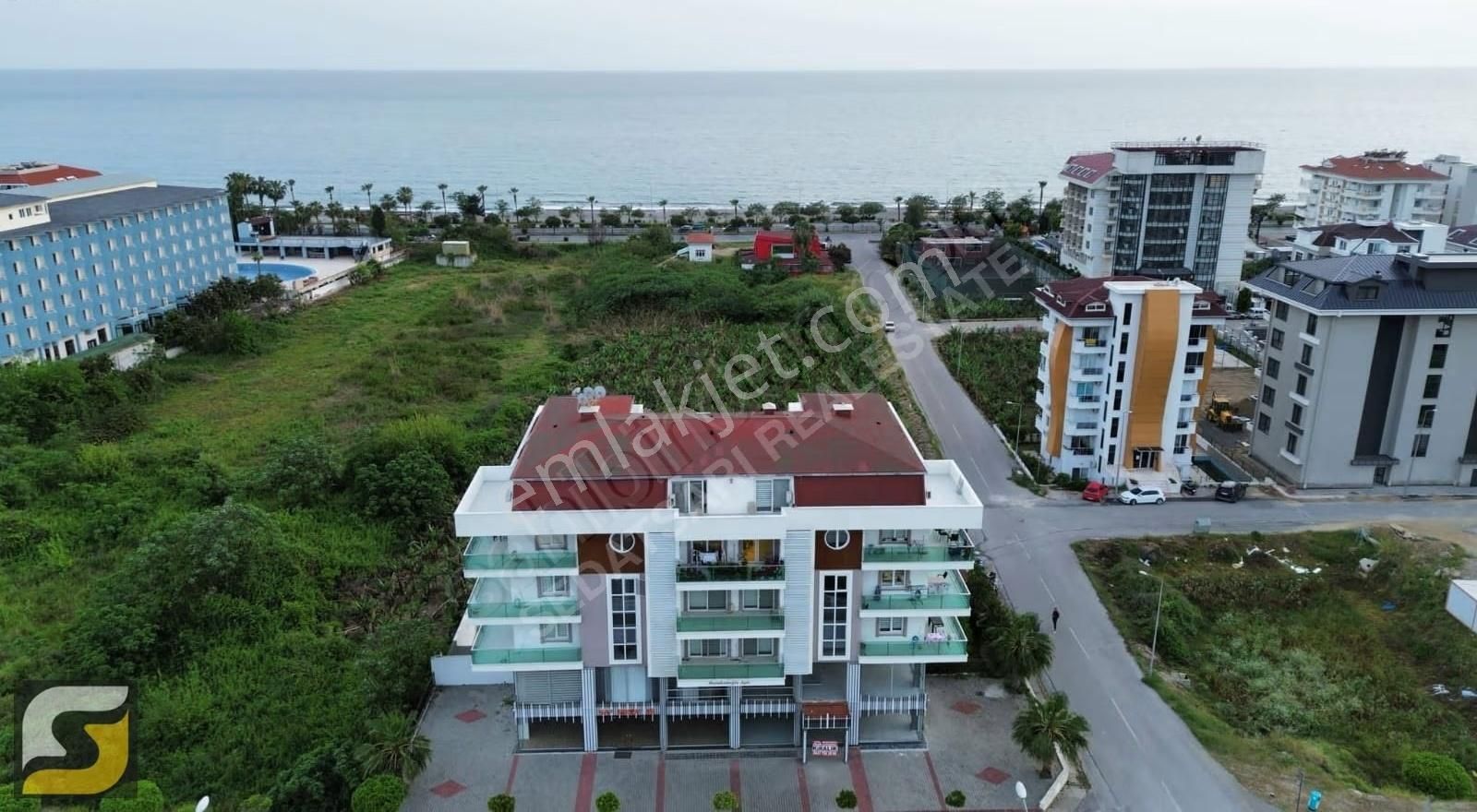 Alanya Kestelde Kiralık 1+1 Eşyalı Deniz Manzaralı Daire - Görsel 2