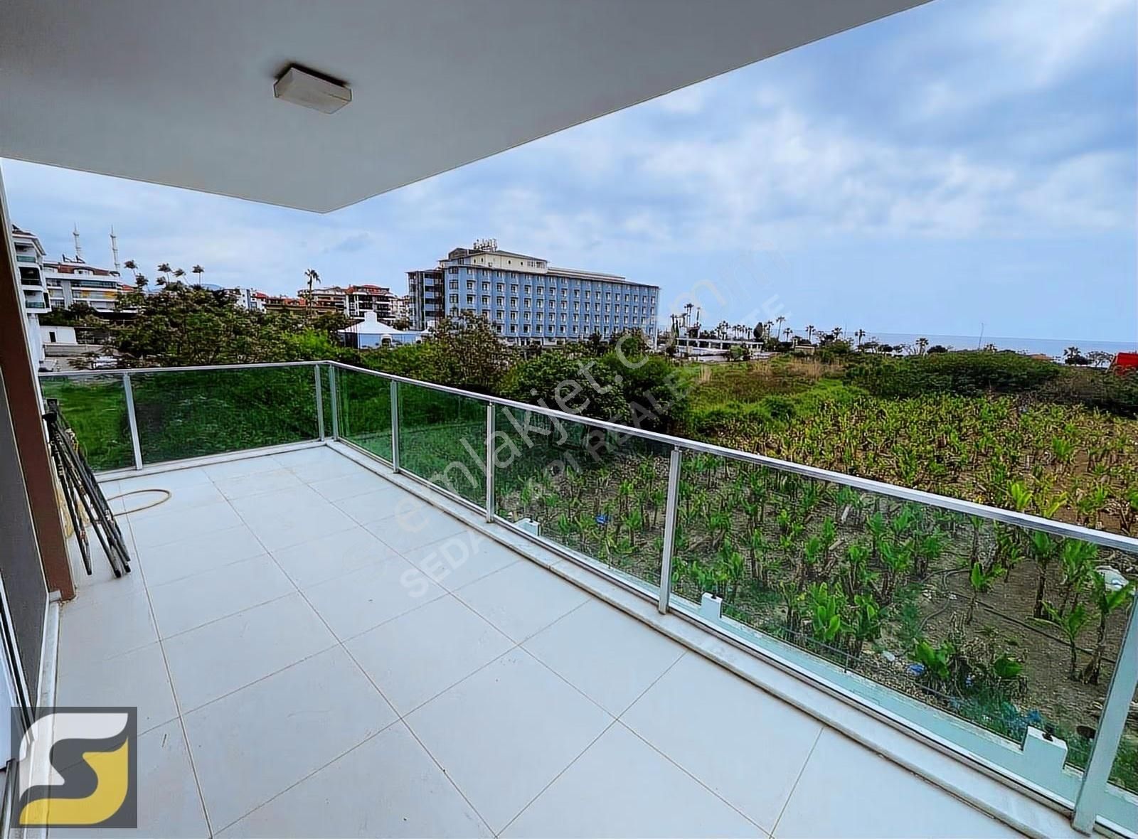 Alanya Kestelde Kiralık 1+1 Eşyalı Deniz Manzaralı Daire - Görsel 27