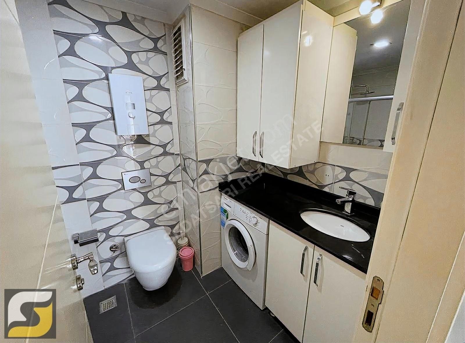 Alanya Kestelde Kiralık 1+1 Eşyalı Deniz Manzaralı Daire - Görsel 17