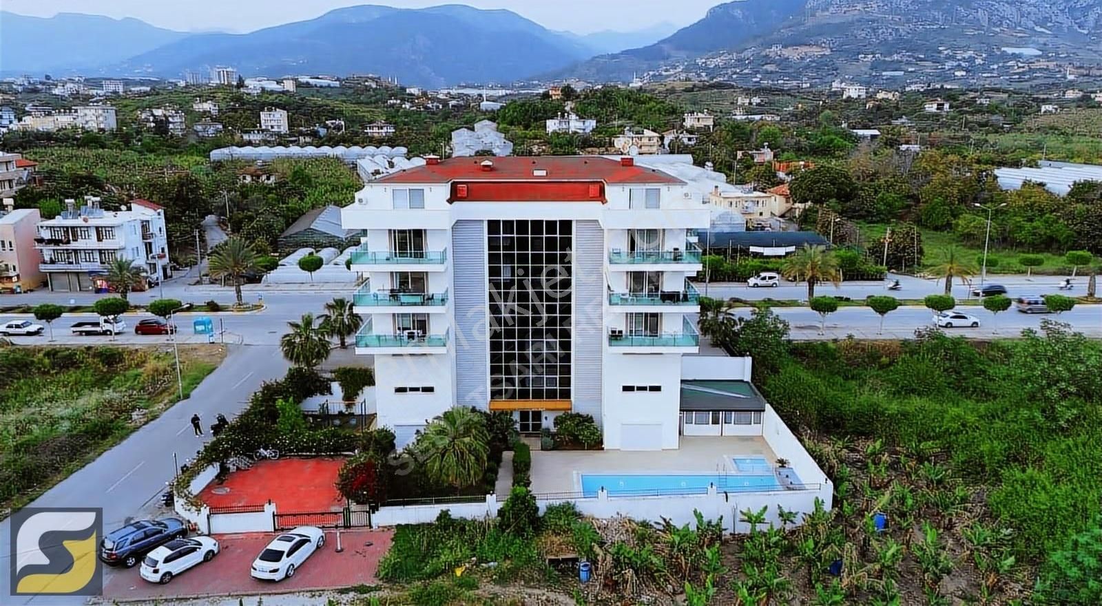 Alanya Kestelde Kiralık 1+1 Eşyalı Deniz Manzaralı Daire - Görsel 6