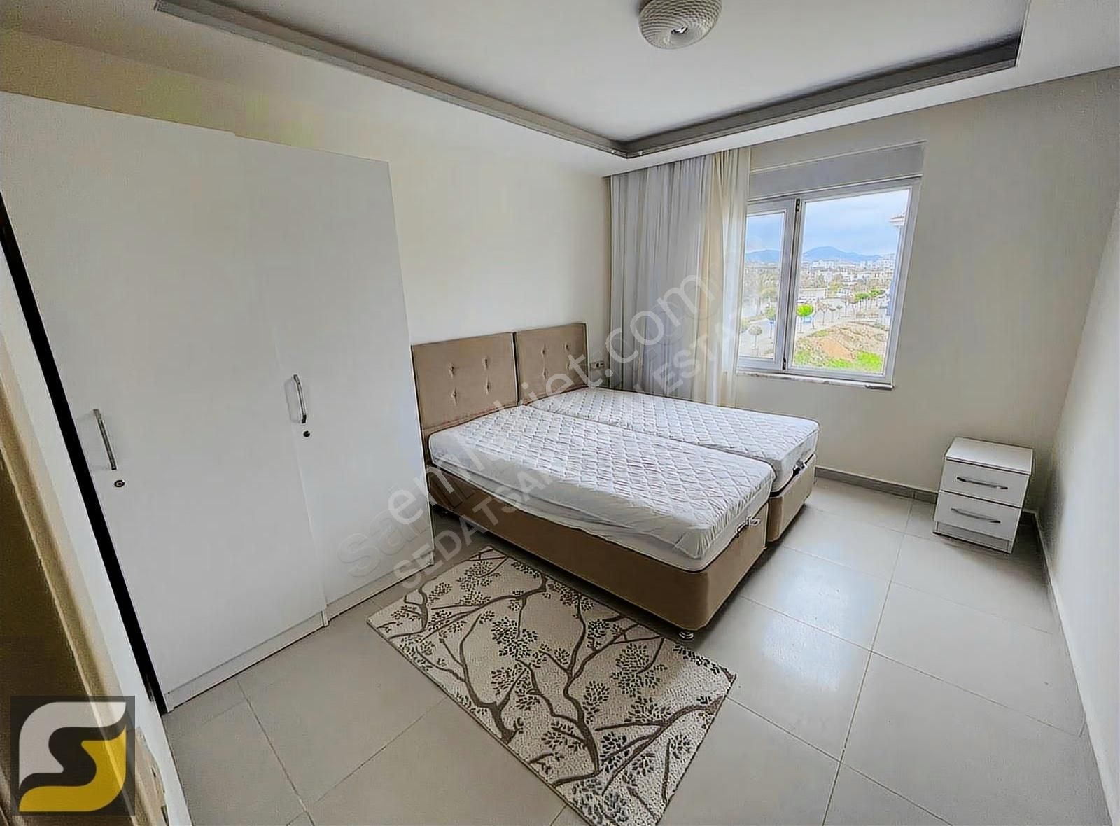 Alanya Kestelde Kiralık 1+1 Eşyalı Deniz Manzaralı Daire - Görsel 29