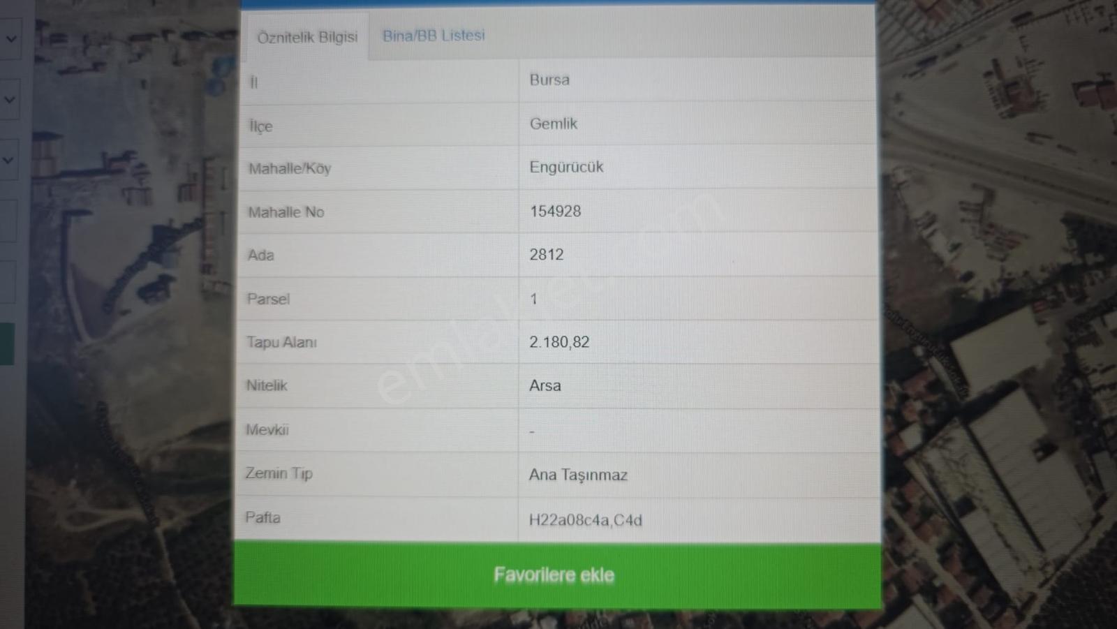 Gemlik Serbest Bölge De Köşe Başı Satılık Arsa - Görsel 4