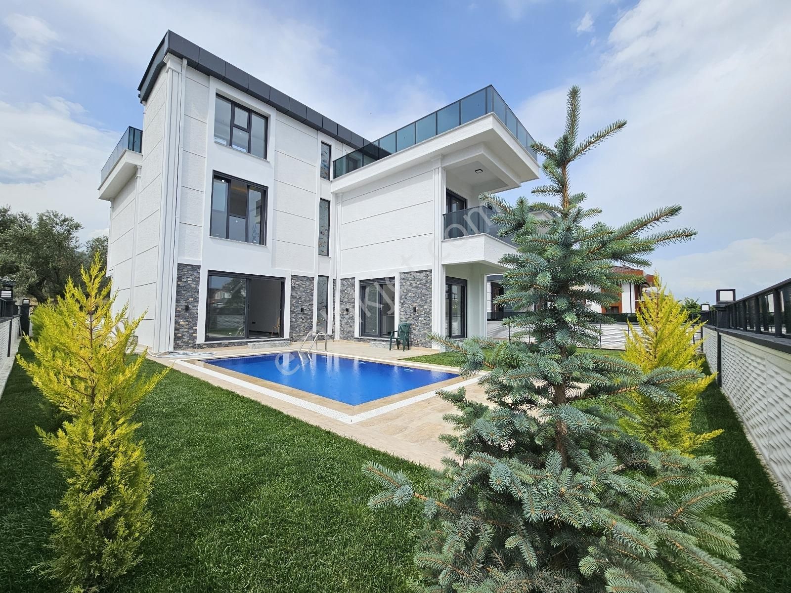 Eu Gayrimenkulden Havuzlu Deniz Ve Doğa Manzaralı 5+1 Villa - Görsel 10