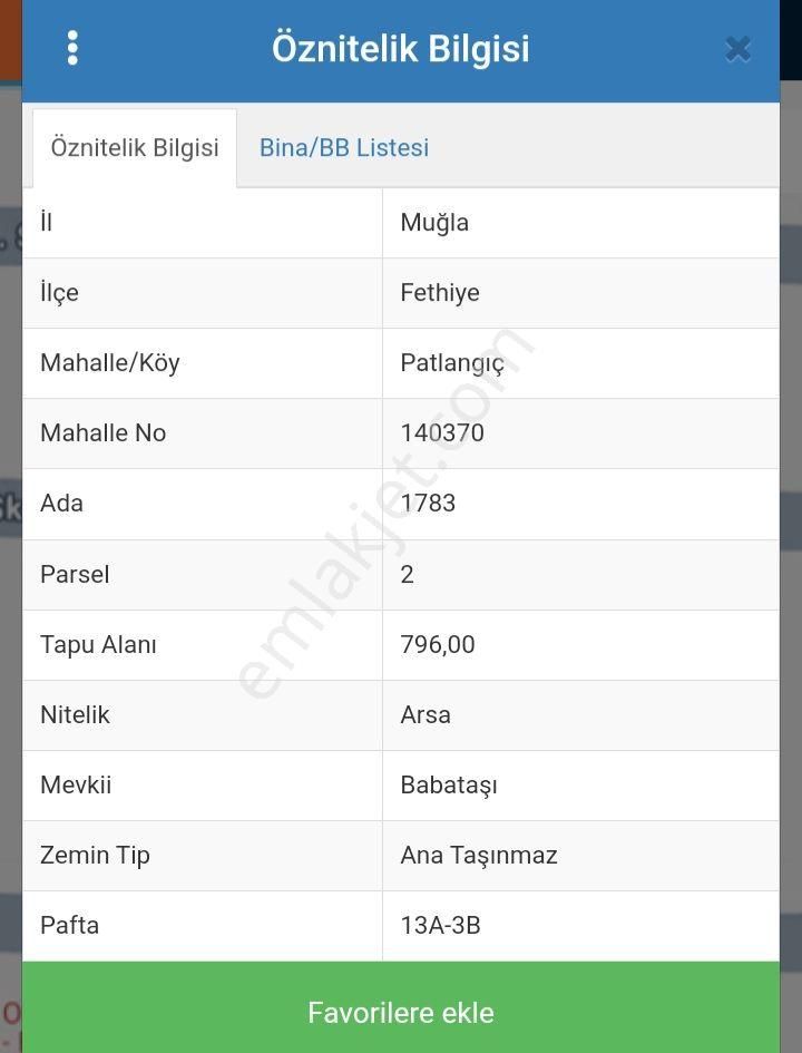 Fethiye Arsa İletişim No Aciklamada - Görsel 8