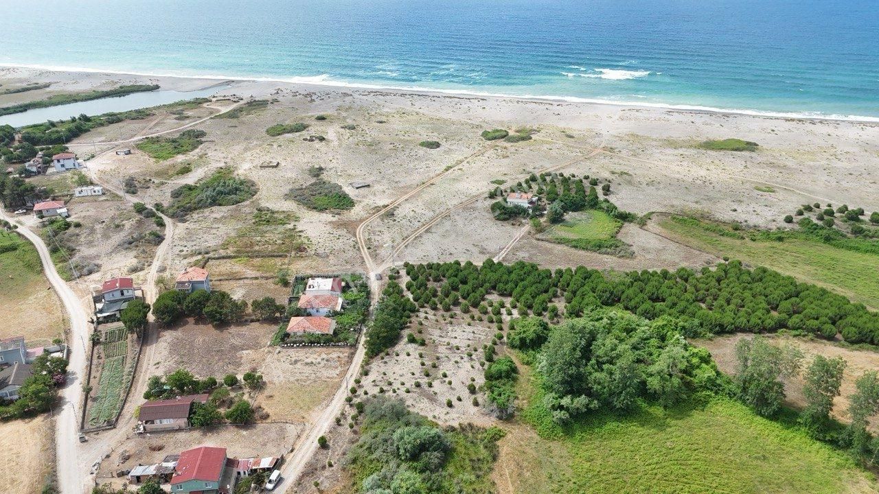 Samsun Bafrada Acil Satılık Denize Sıfır Villalık Arazi