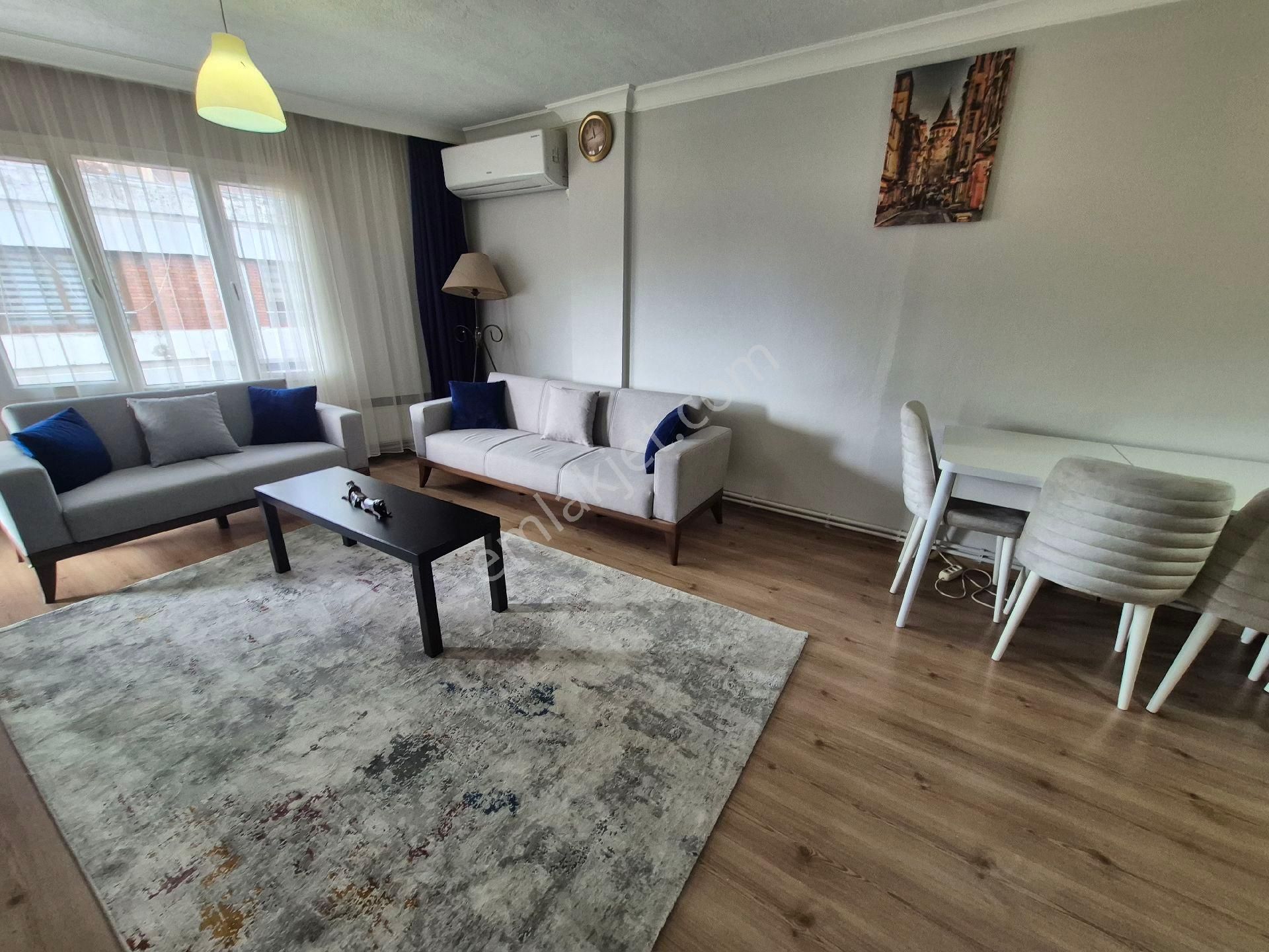 Alsancak Mimar Sinan'da Eşyalı Kiralık 1+1 Daire - Görsel 35