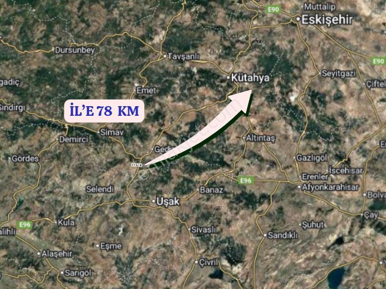 Kütahya Gediz Gölcük Köyünde 604 M² Tarla Satılıktır - Görsel 7