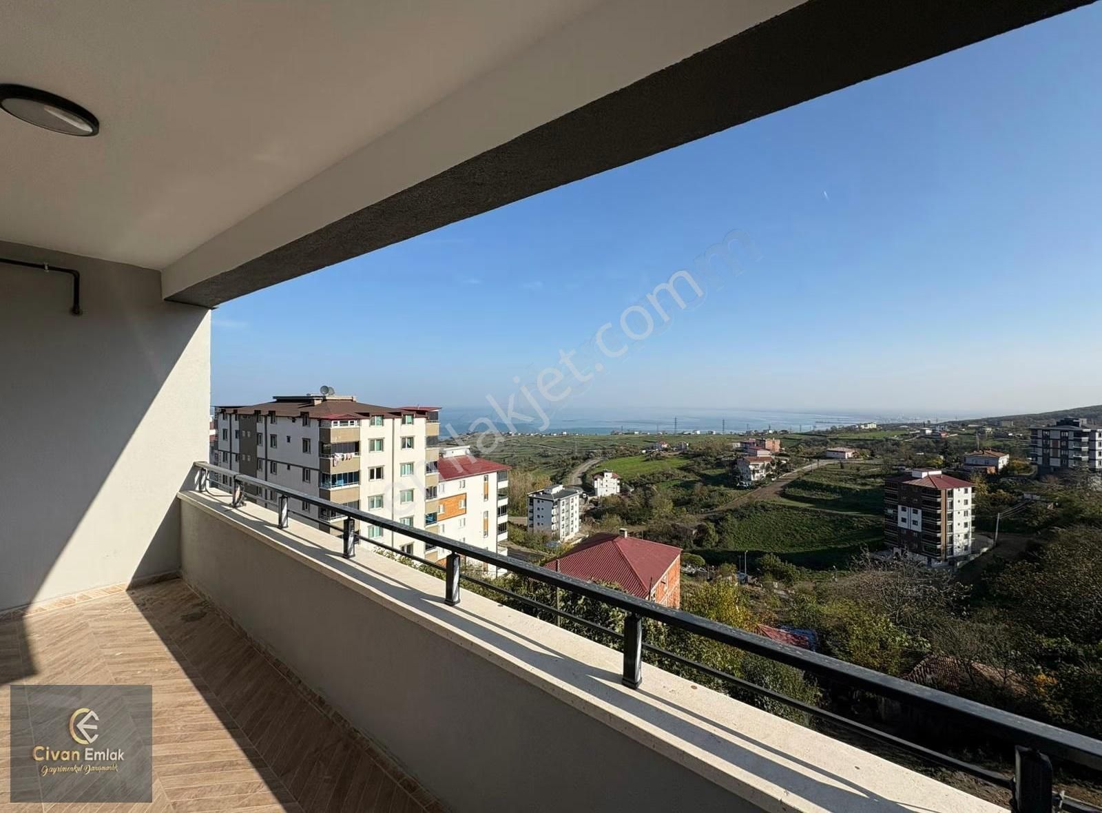Civan'dan Canik Hasköy'de Deniz Ve Vadi Manzaralı Sıfır 3+1 - Görsel 17