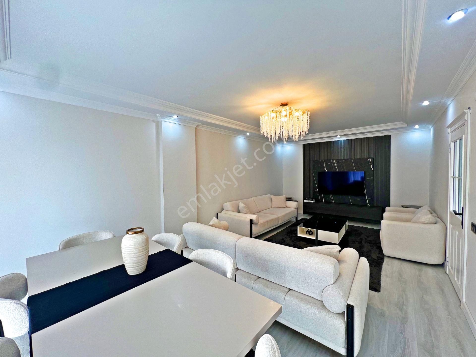 Alanya Cikcillide Satılık 2+1 Site İçi Havuzlu Eşyalı Lüks Daire - Görsel 3