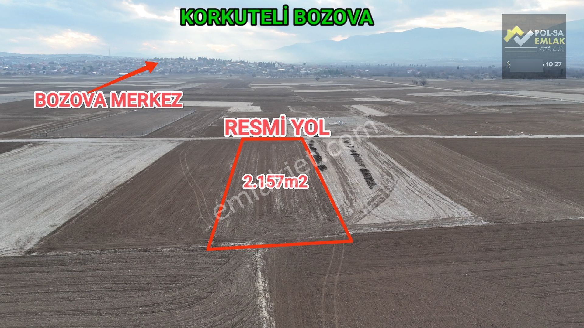 ✅korkuteli✅bozova'da ✅satılık 2.157m2 Tarla - Görsel 2