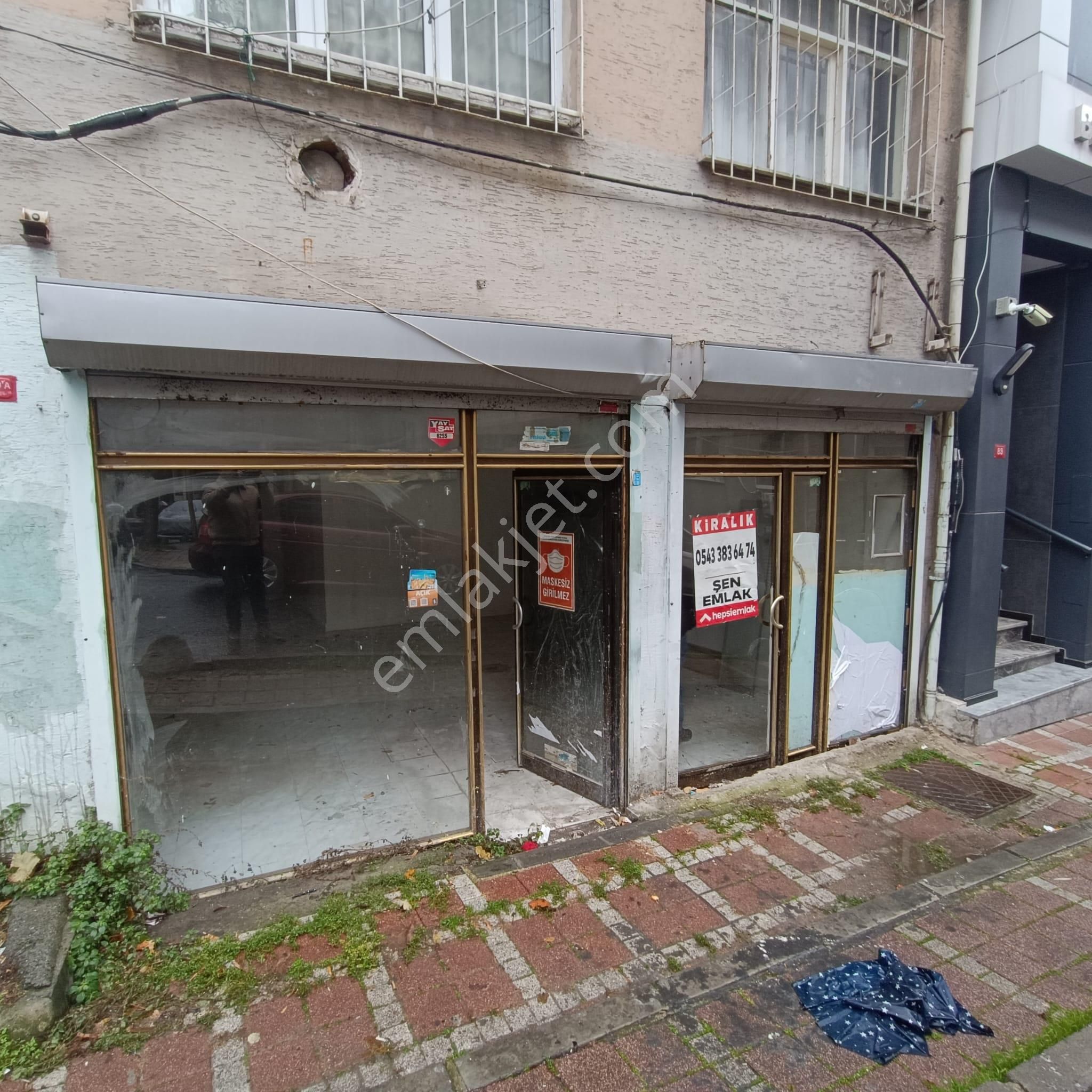 Bayrampaşa Kartaltepe 100 M2 Wc Mevcut Elektironik Kepenk Açılır Kanat Kapı