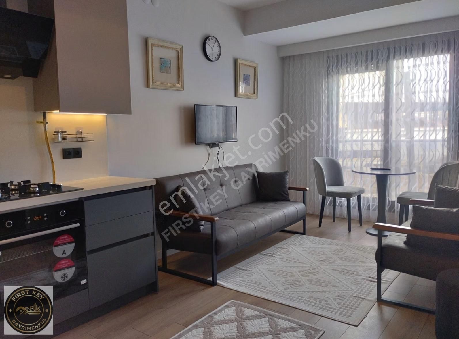 Pancar İzban Durağında, Sıfır Full Eşyalı, Site İçinde Lüks 1+1 - Görsel 16