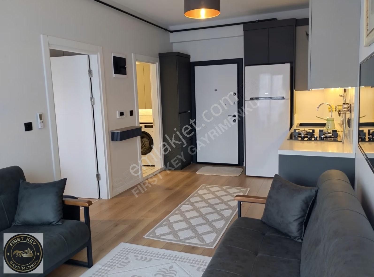 Pancar İzban Durağında, Sıfır Full Eşyalı, Site İçinde Lüks 1+1 - Görsel 24